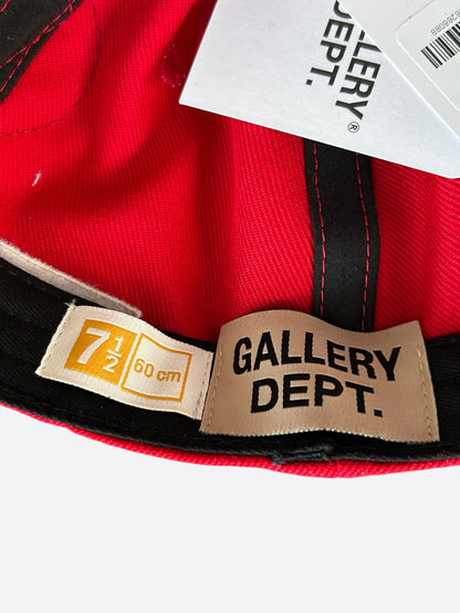 Gallery Dept Red & Multicolor ATK G-Patch Fitted Hat