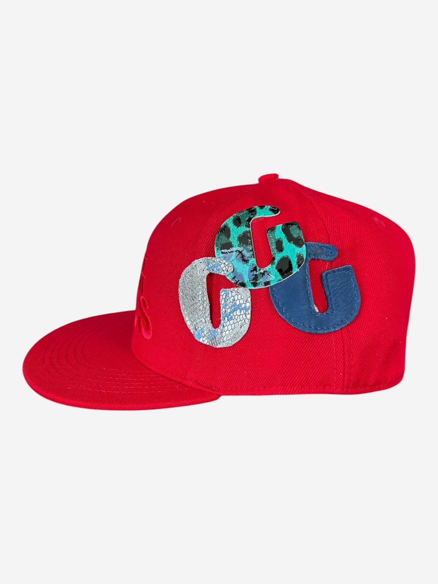 Gallery Dept Red & Multicolor ATK G-Patch Fitted Hat