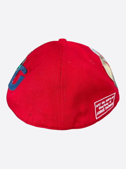 Gallery Dept Red & Multicolor ATK G-Patch Fitted Hat