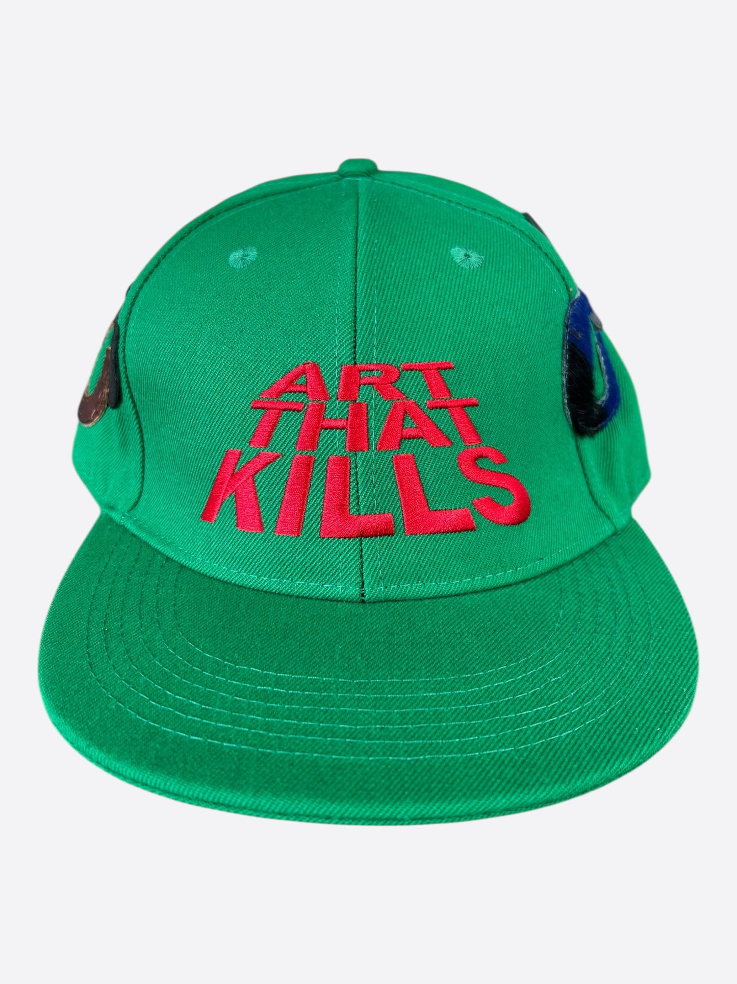 Gallery Dept Green & Multicolor ATK G-Patch Fitted Hat