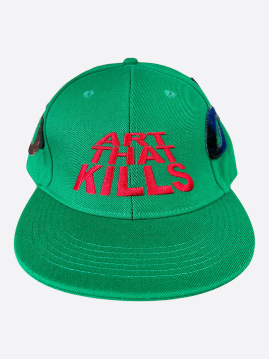 Gallery Dept Green & Multicolor ATK G-Patch Fitted Hat