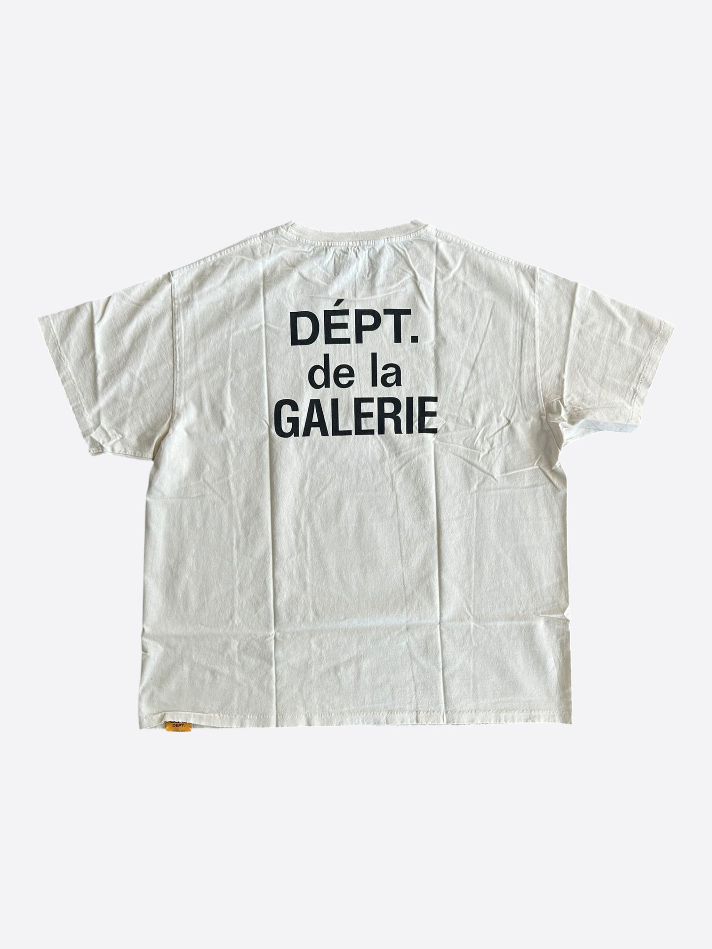 Gallery Dept White & Green Metropolitain Logo T-Shirt