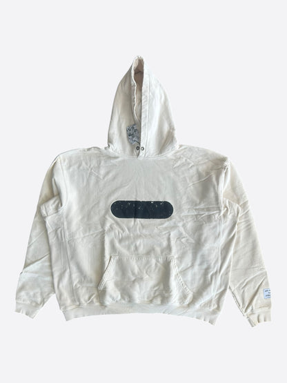 Gallery Dept Cream & Black Gym Hoodie
