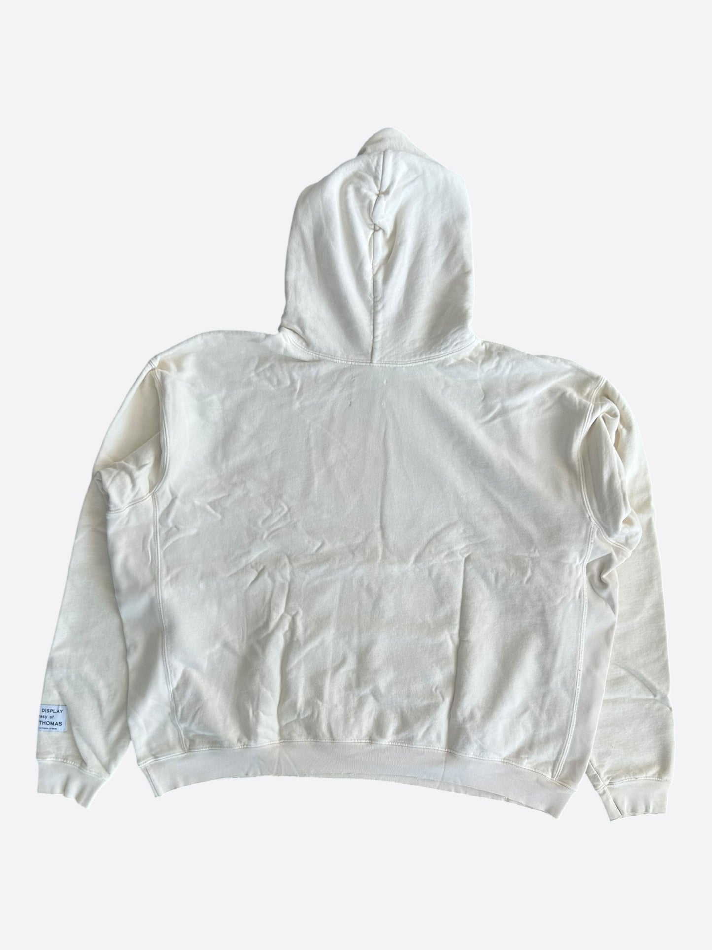 Gallery Dept Cream & Black Gym Hoodie