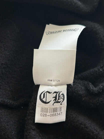 Chrome Hearts Black Cross Patch Sweatpants