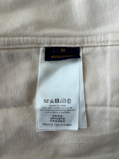 Louis Vuitton Beige Monogram Workwear Shirt