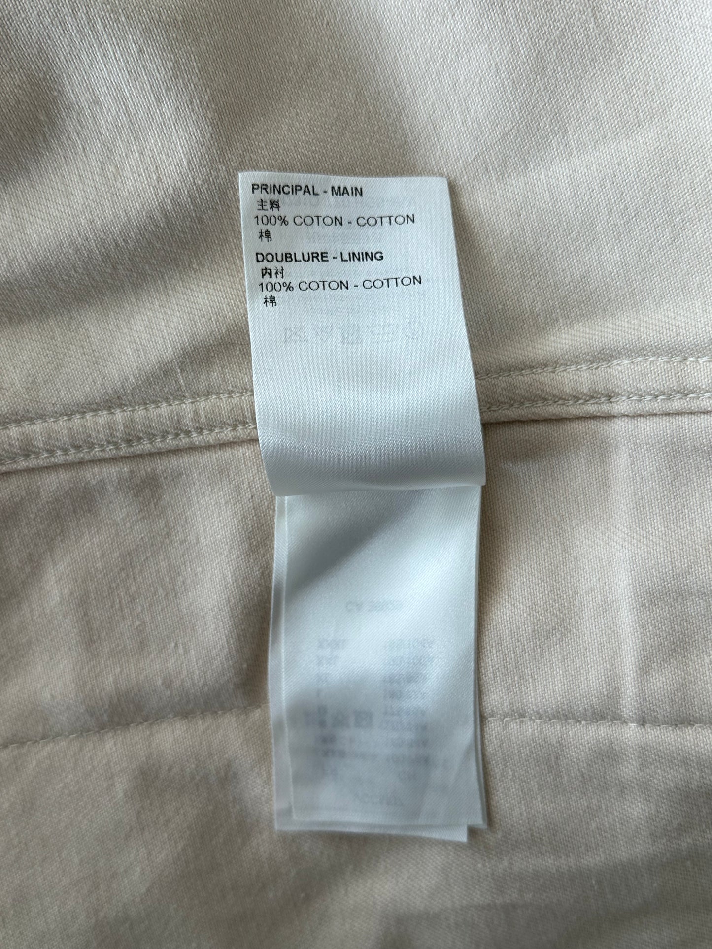 Louis Vuitton Beige Monogram Workwear Shirt