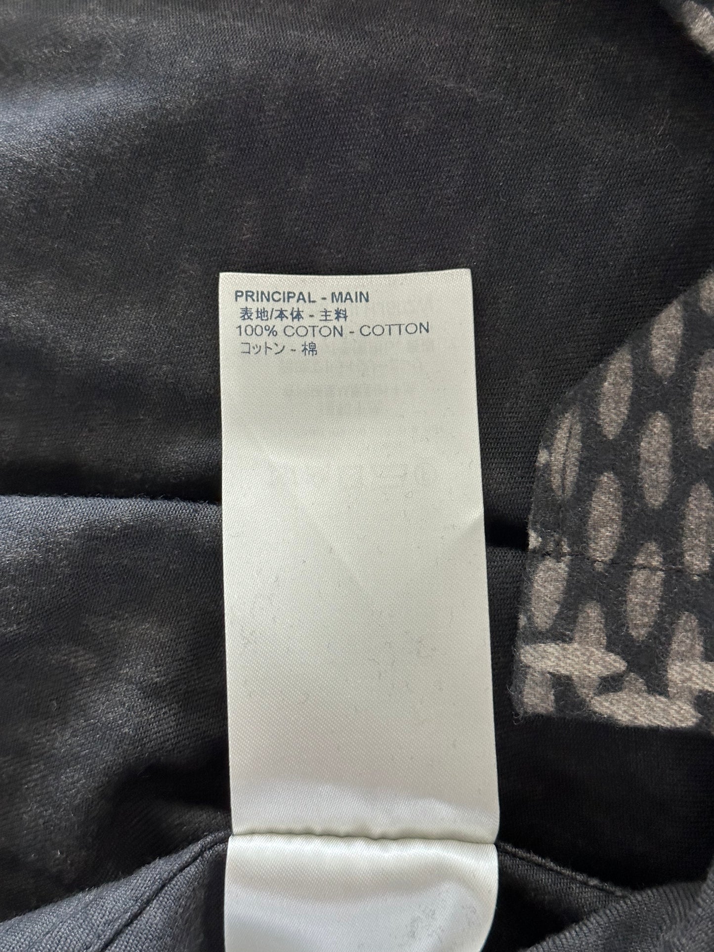 Louis Vuitton Nigo Grey Giant Damier Monogram Button Up Shirt