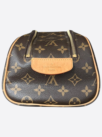 Louis Vuitton Brown Monogram Dopp Kit