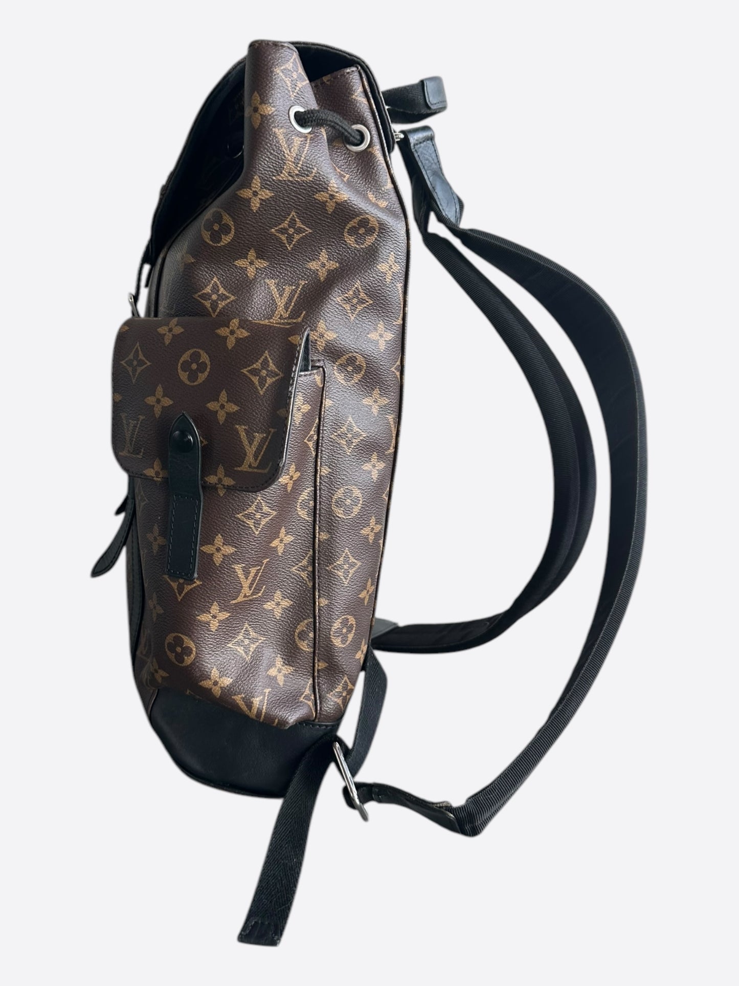 Louis Vuitton Brown Macassar Monogram Christopher Backpack