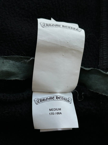 Chrome Hearts Black Cross Patch Sweatpants