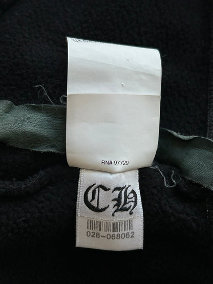 Chrome Hearts Black Cross Patch Sweatpants