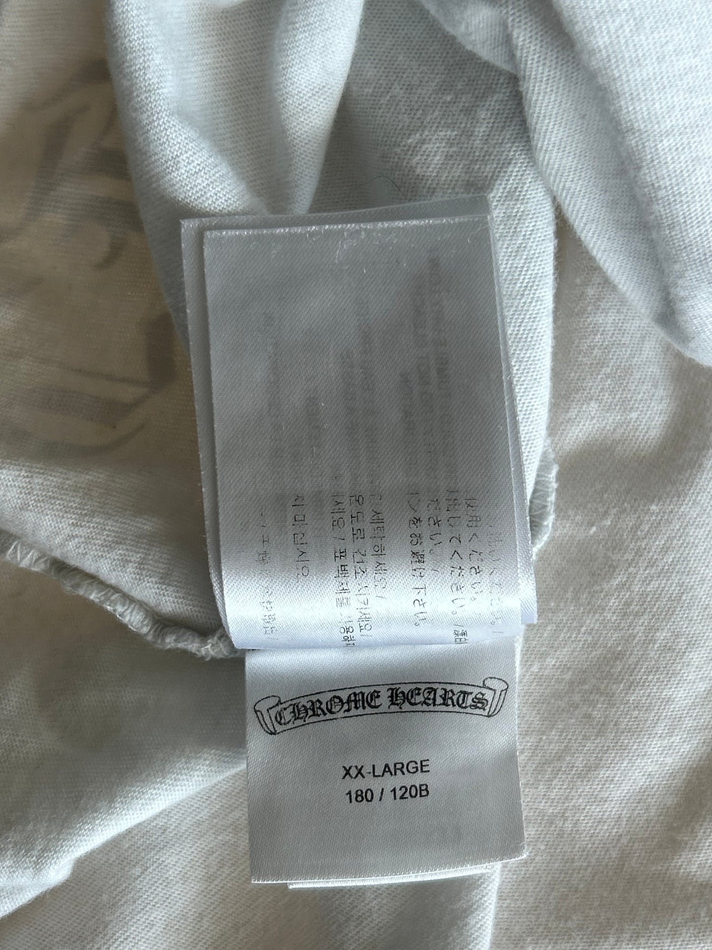Chrome Hearts White Miami Exclusive Longsleeve T-Shirt
