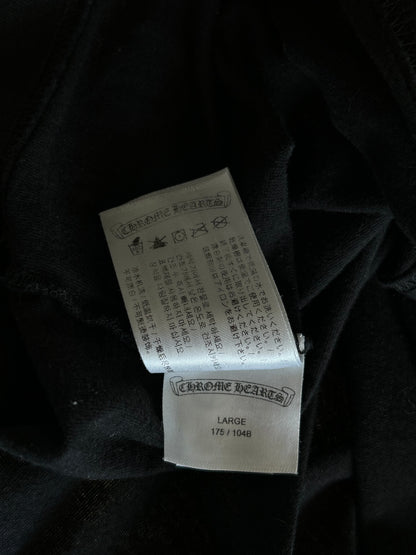 Chrome Hearts Black & White Horseshoe Logo T-Shirt