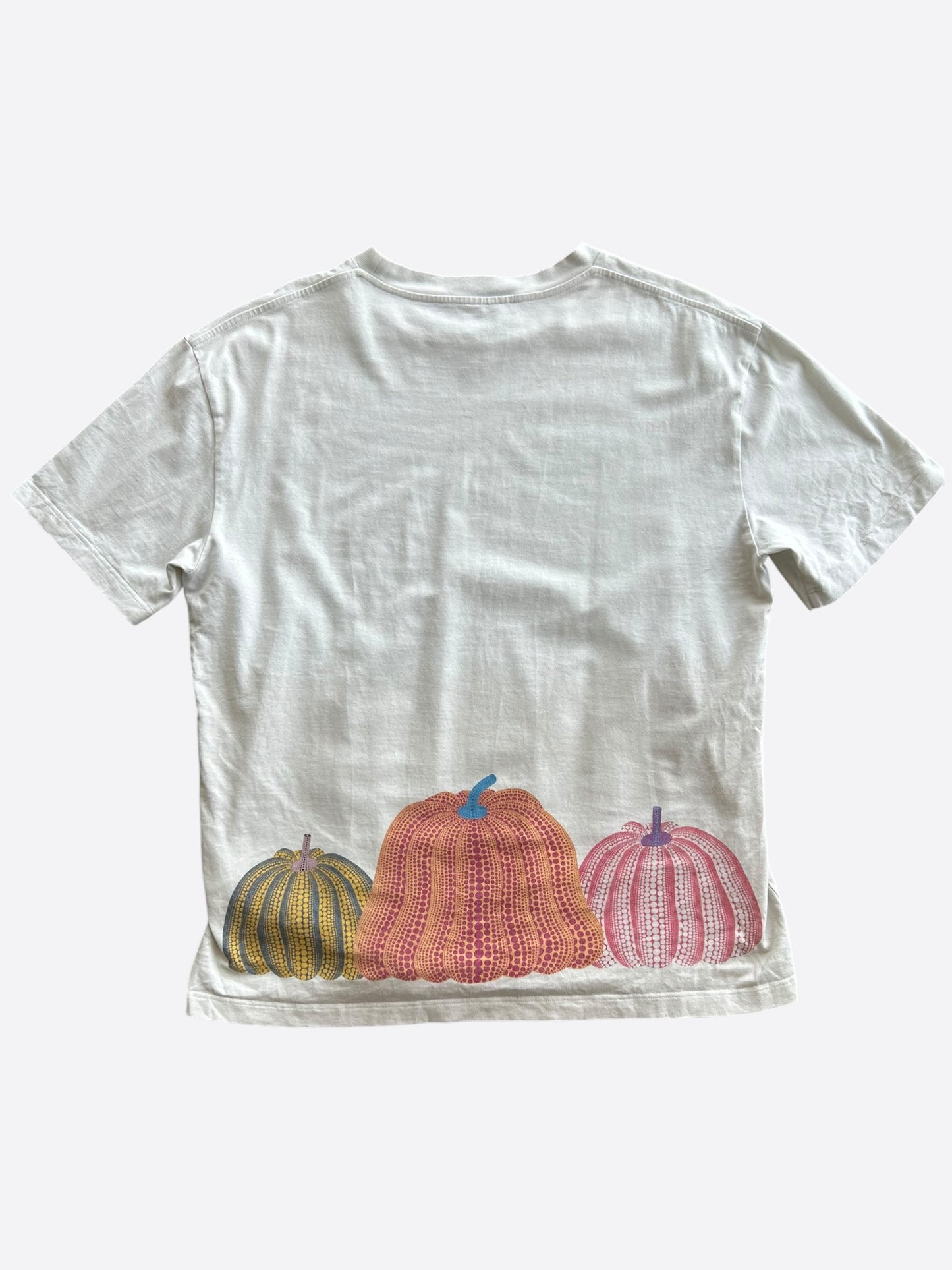 Louis Vuitton White & Multicolor Pumpkin T-Shirt