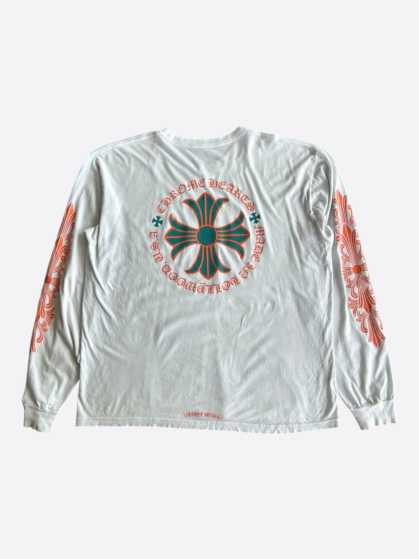 Chrome Hearts White Miami Exclusive Longsleeve T-Shirt