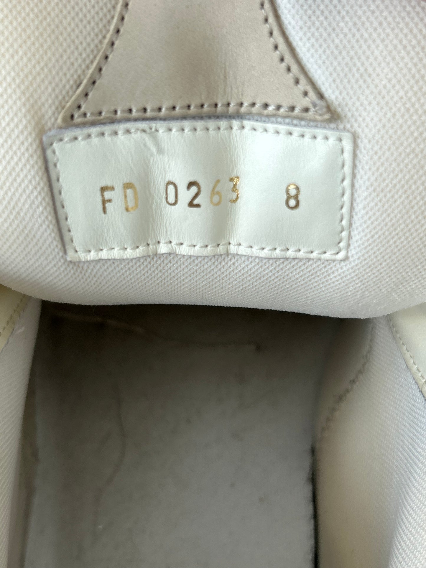 Louis Vuitton Beige & White Skate Sneaker