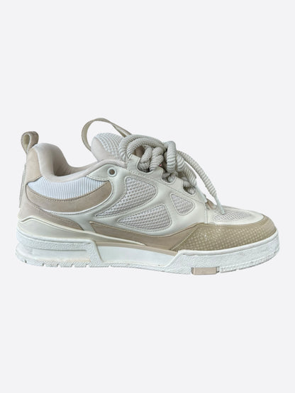 Louis Vuitton Beige & White Skate Sneaker
