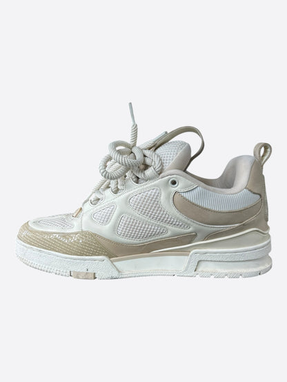 Louis Vuitton Beige & White Skate Sneaker