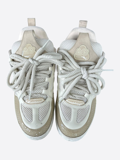 Louis Vuitton Beige & White Skate Sneaker