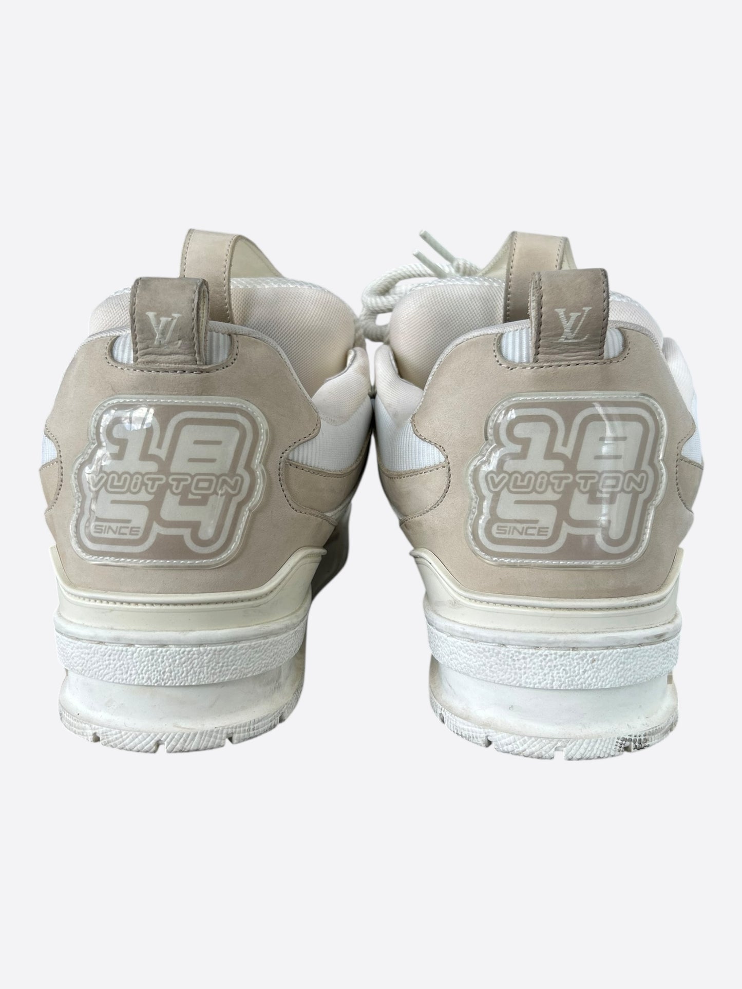 Louis Vuitton Beige & White Skate Sneaker