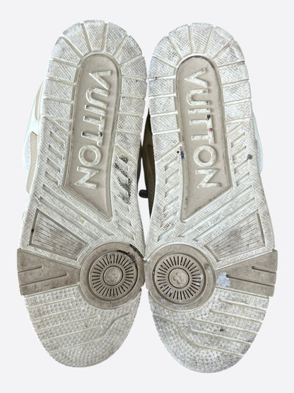 Louis Vuitton Beige & White Skate Sneaker