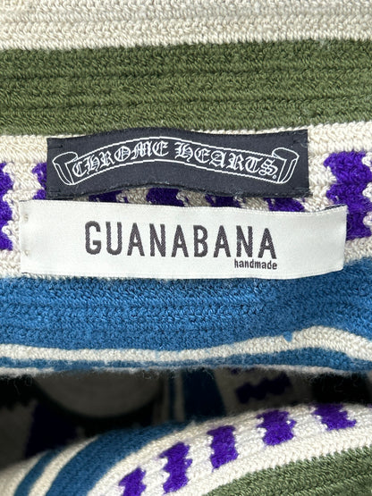 Chrome Hearts Purple & Blue Cross Patch Guanabana Bag