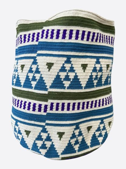 Chrome Hearts Purple & Blue Cross Patch Guanabana Bag