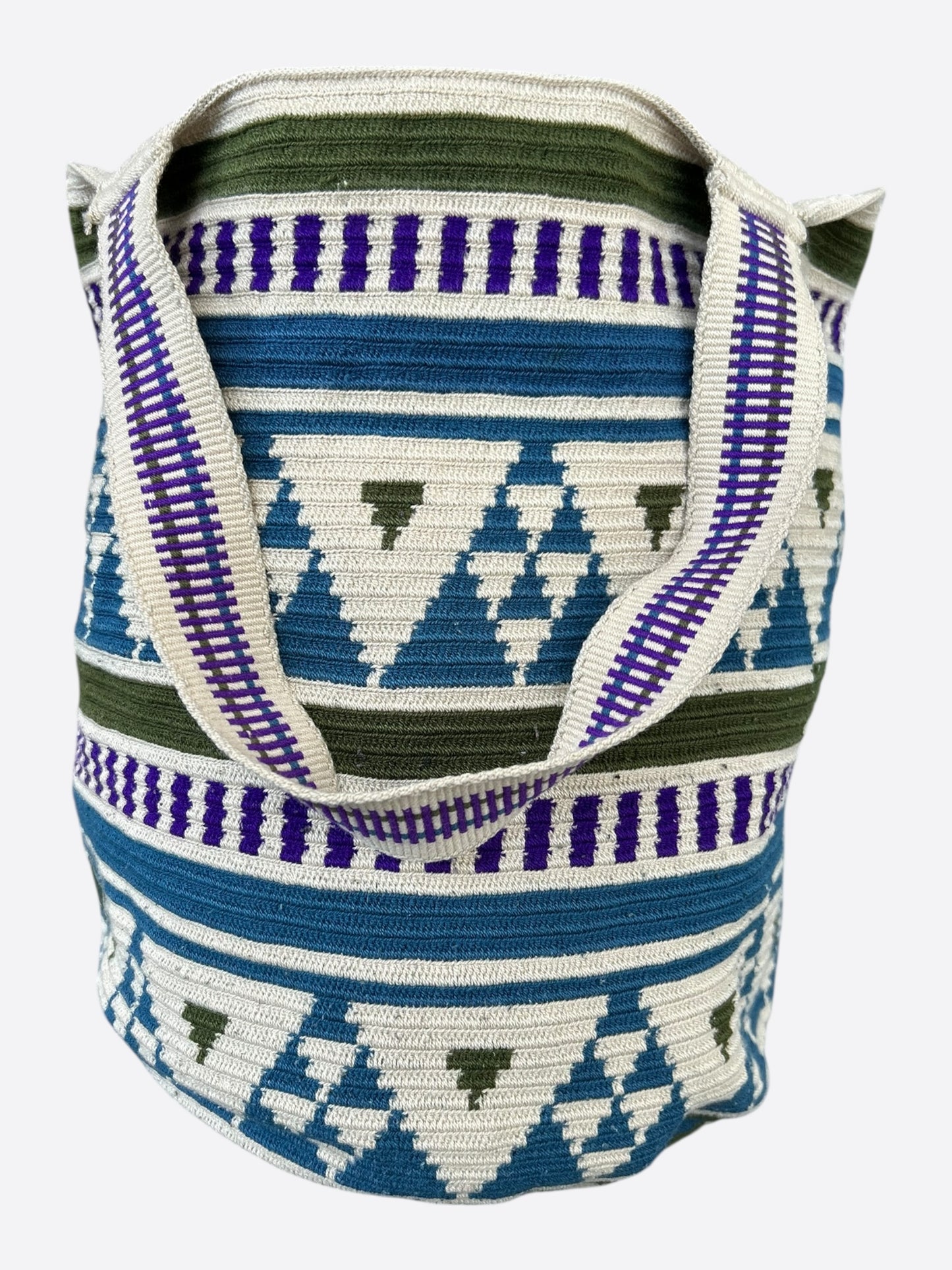 Chrome Hearts Purple & Blue Cross Patch Guanabana Bag
