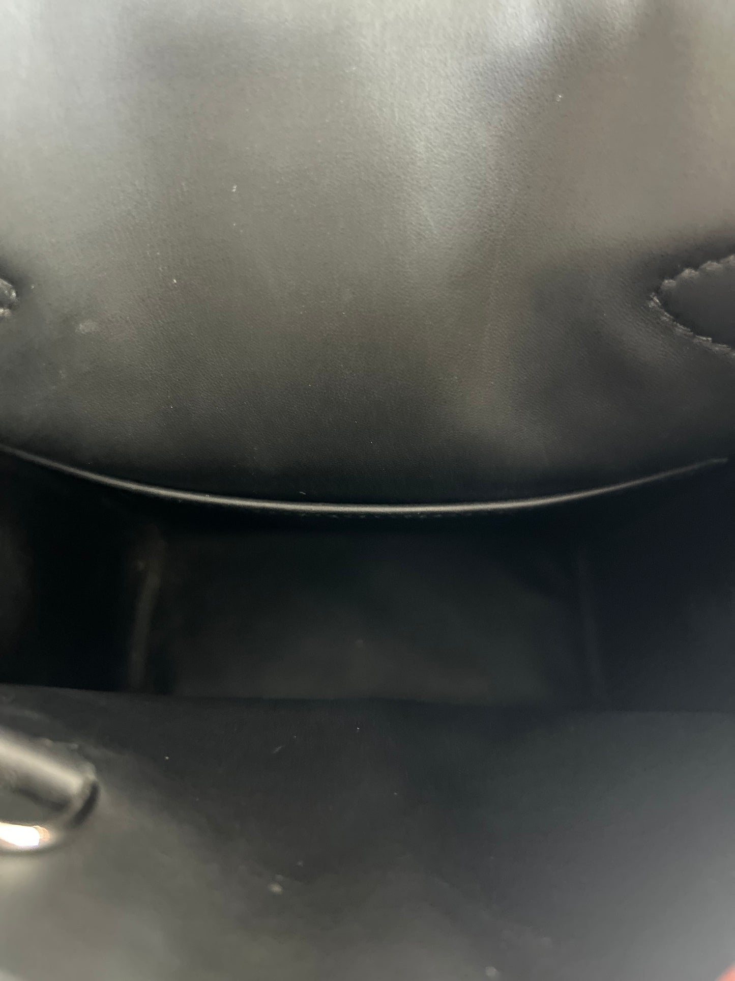 Hermes Black Togo & Palladium Hardware HAC A Dos PM Backpack