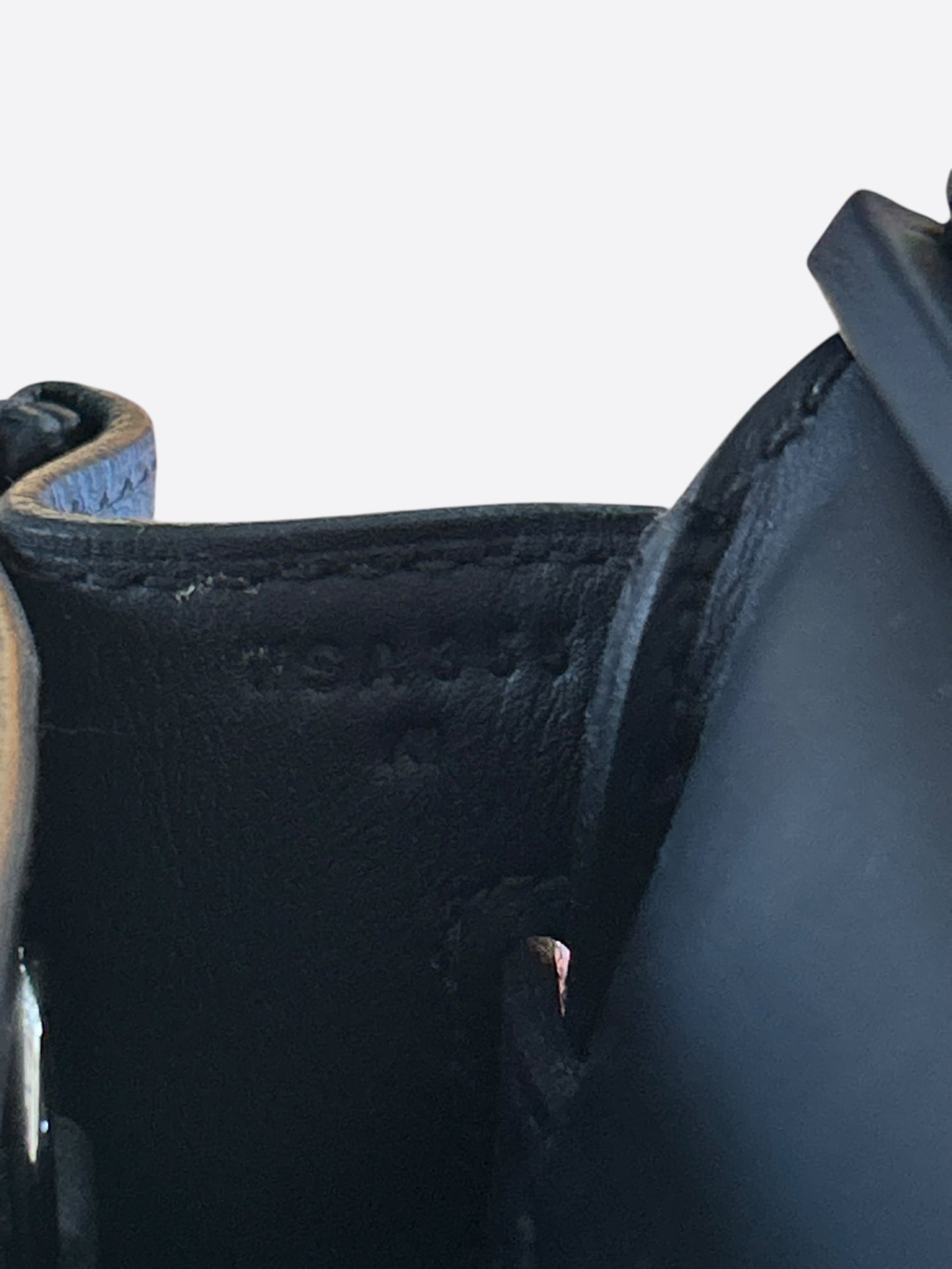 Hermes Black Togo & Palladium Hardware HAC A Dos PM Backpack