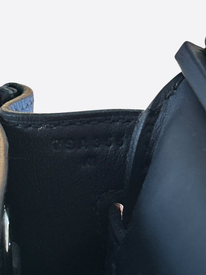 Hermes Black Togo & Palladium Hardware HAC A Dos PM Backpack