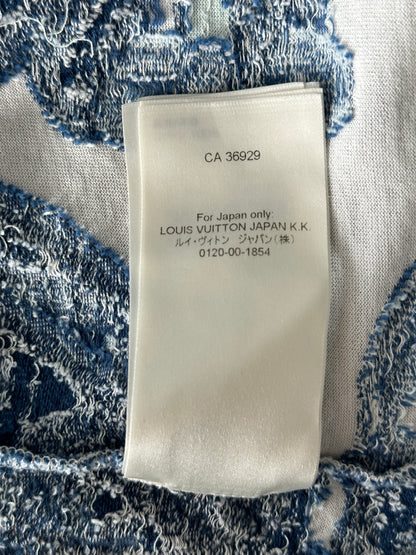 Louis Vuitton Blue & White Aquagarden Monogram T-Shirt