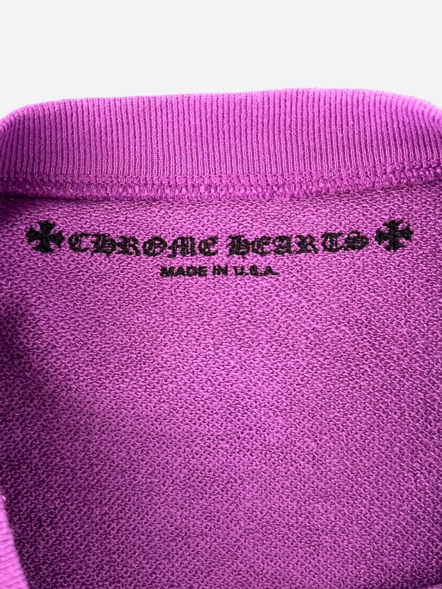 Chrome Hearts Matty Boy Purple More Not Less Sweater