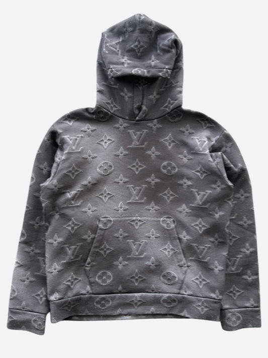 Louis Vuitton Grey 2054 Monogram Hoodie