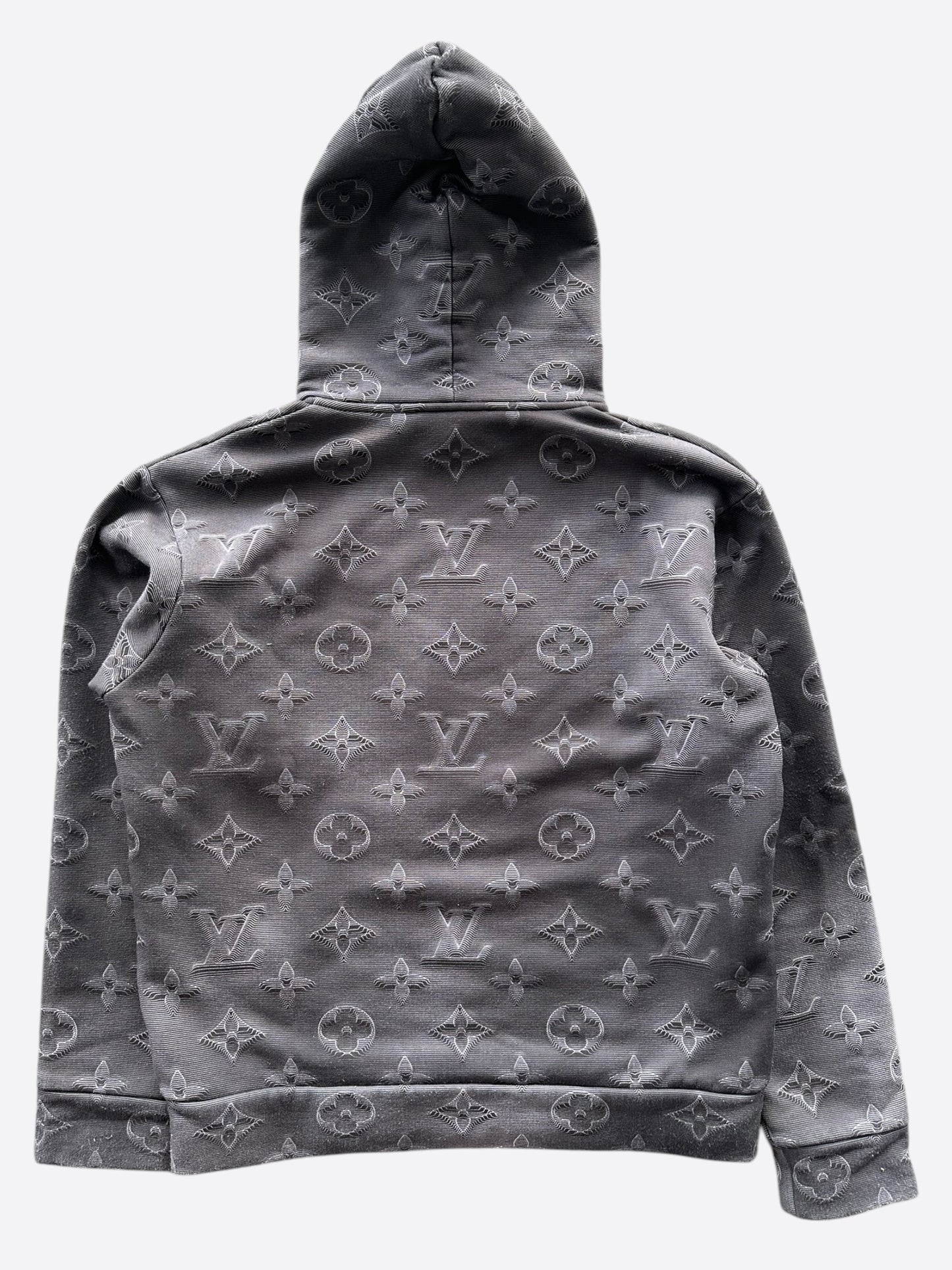 Louis Vuitton Grey 2054 Monogram Hoodie