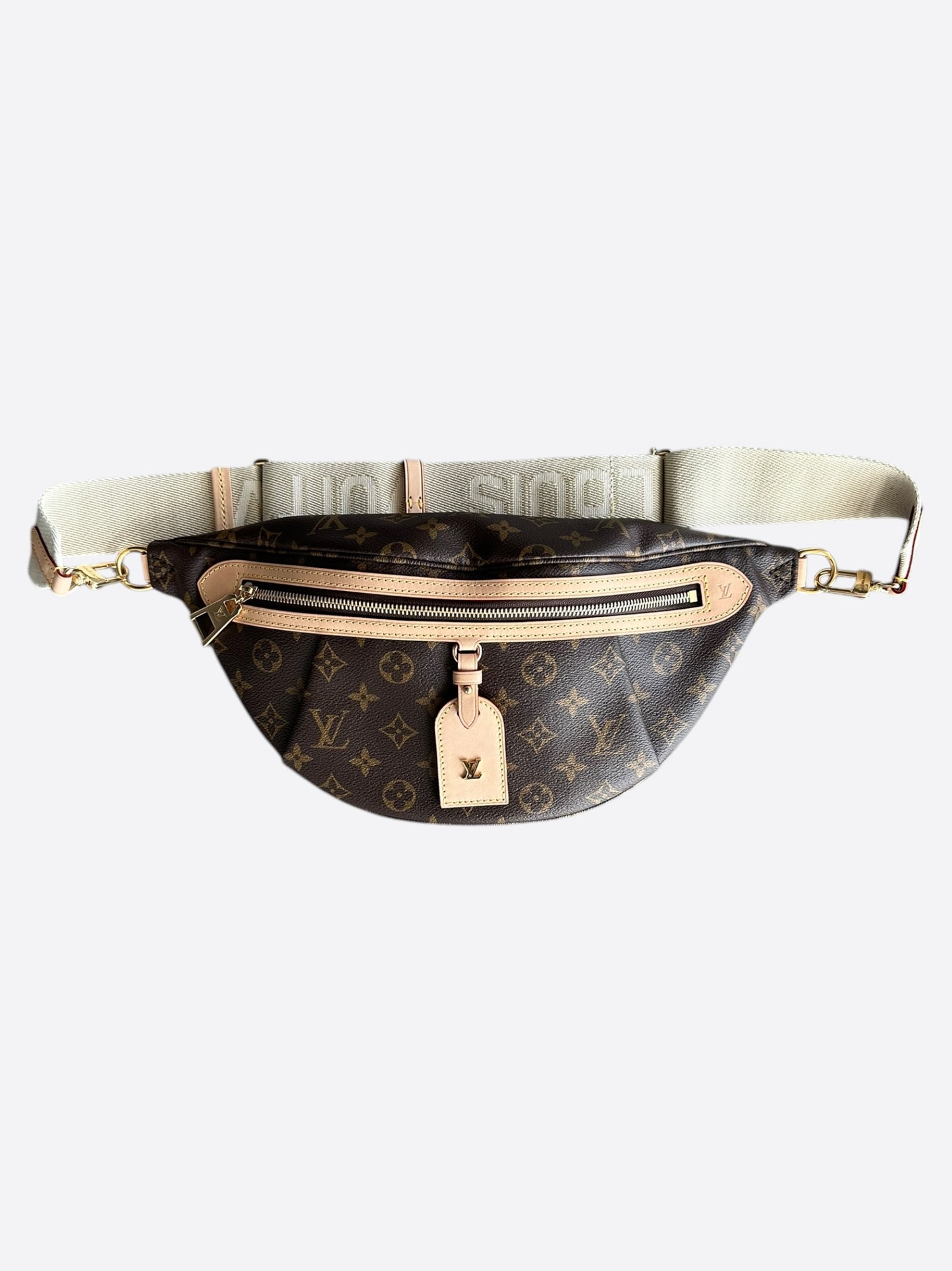 Louis Vuitton Brown Monogram High Rise Bumbag