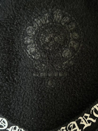 Chrome Hearts Black & White Neck Logo Sweater