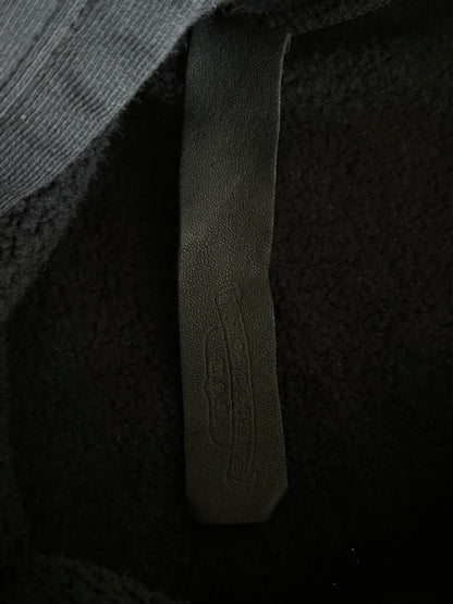 Chrome Hearts Black & White Embroidered Script Logo Hoodie
