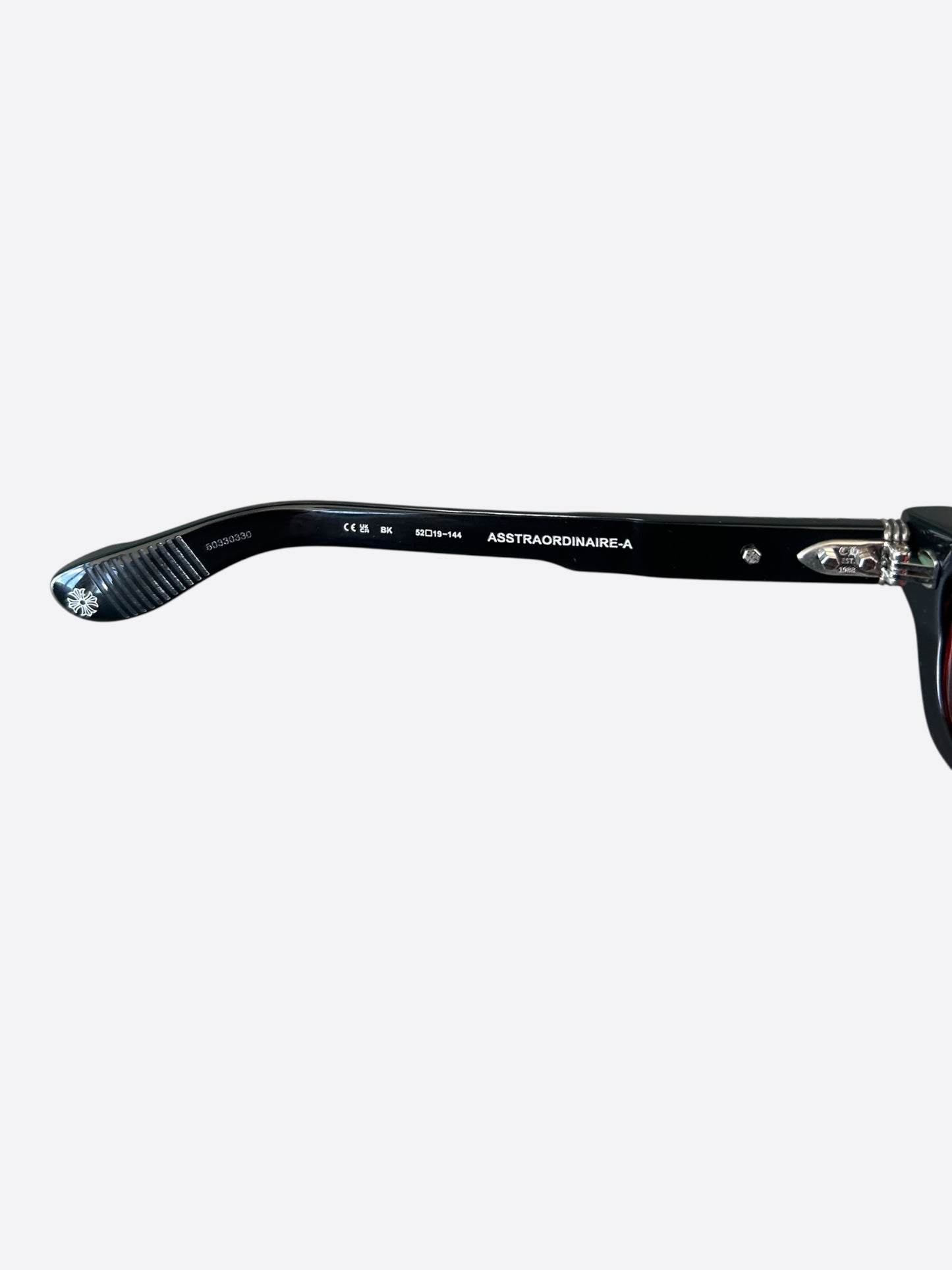 Chrome Hearts Black & Silver Asstraordinaire-A Tinted Glasses
