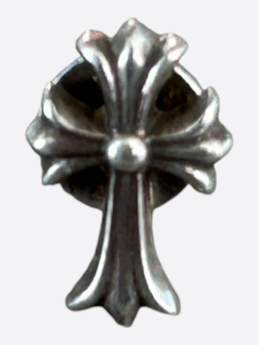 Chrome Hearts Silver Cross Stud