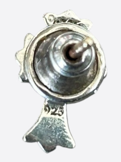 Chrome Hearts Silver Cross Stud