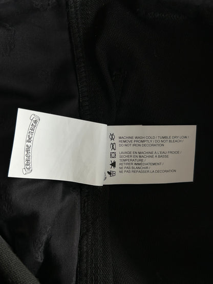 Chrome Hearts Black Carpenter Pants