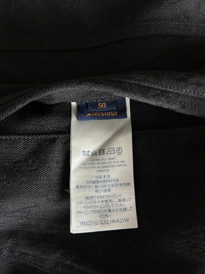 Louis Vuitton Black Monogram Denim Jacket