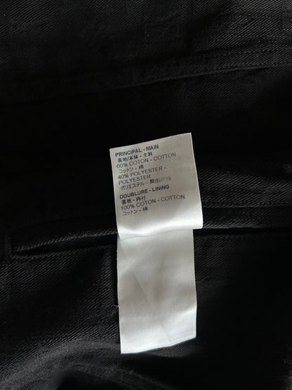 Louis Vuitton Black Monogram Denim Jacket