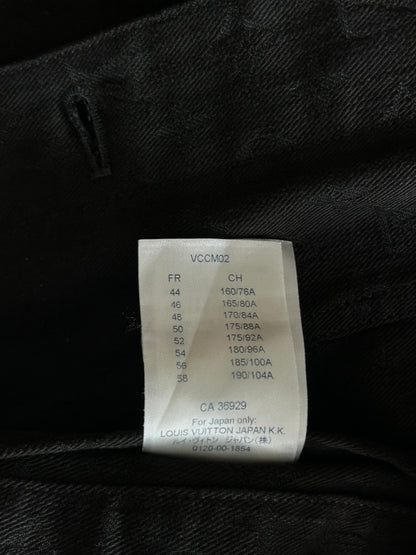 Louis Vuitton Black Monogram Denim Jacket