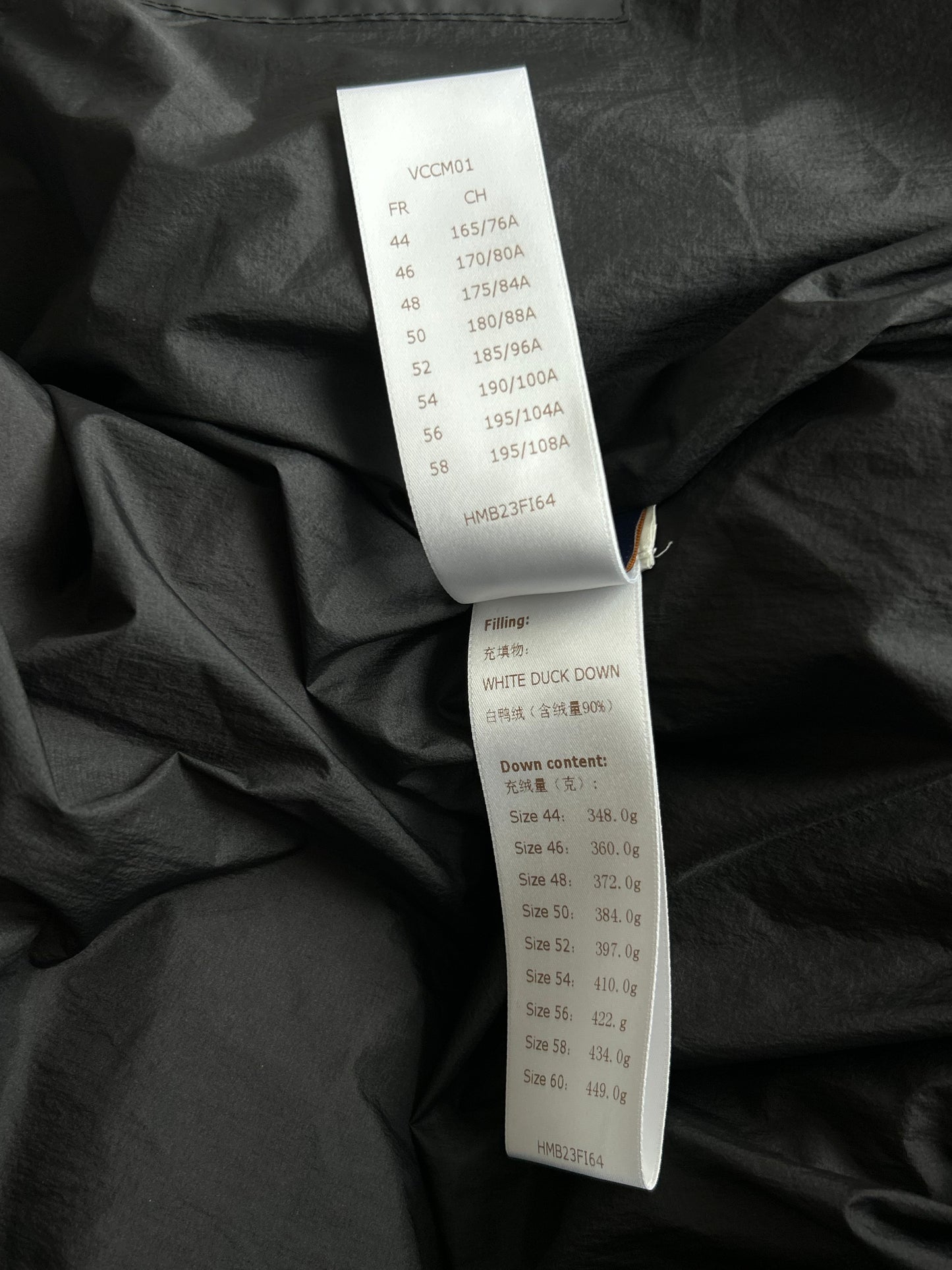 Louis Vuitton Black & Grey 2054 Monogram Heat Reflective Puffer Jacket