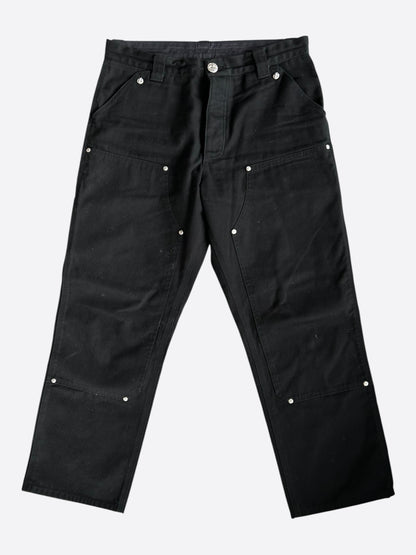 Chrome Hearts Black Carpenter Pants