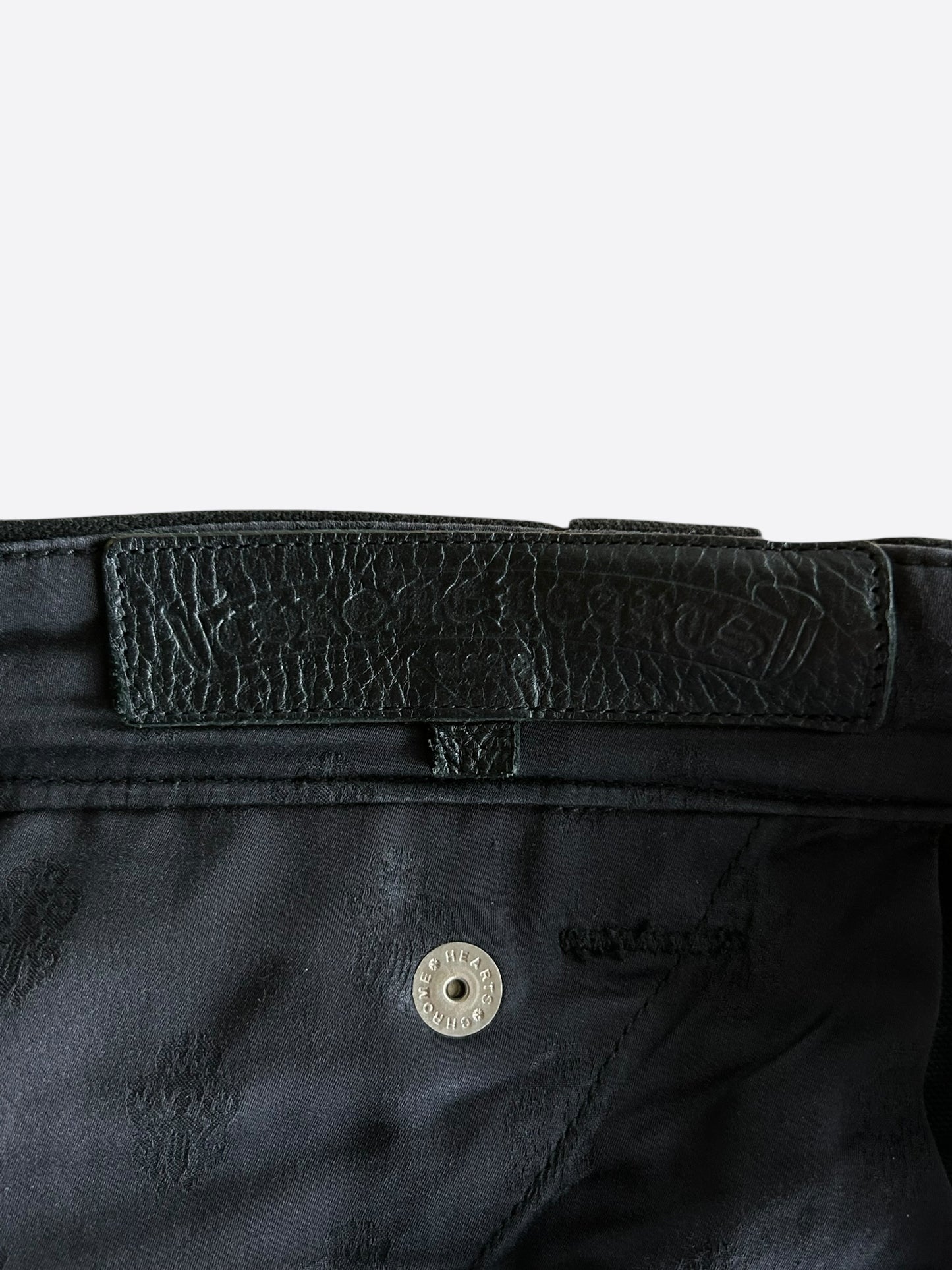 Chrome Hearts Black Carpenter Pants