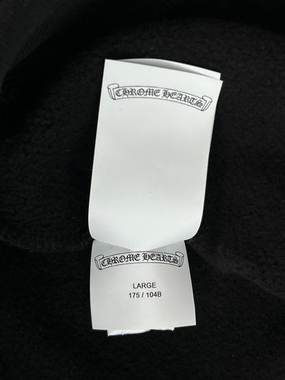 Chrome Hearts Black Triple Cross Patch Paper Jam Hoodie